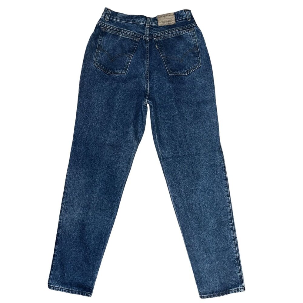 Vintage Levis Tapered Leg 900 Series Jeans Womens 14 31 Medium Wash Made USA - Picture 5 of 8